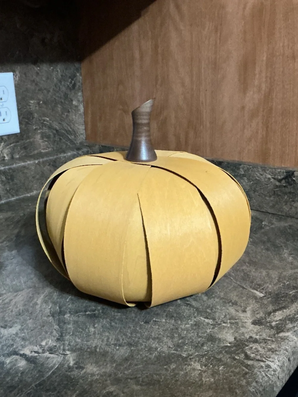 Longaberger Medium Wood Splint Pumpkin
